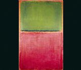 Mark Rothko Untitled Green Red on Orange 1951 painting